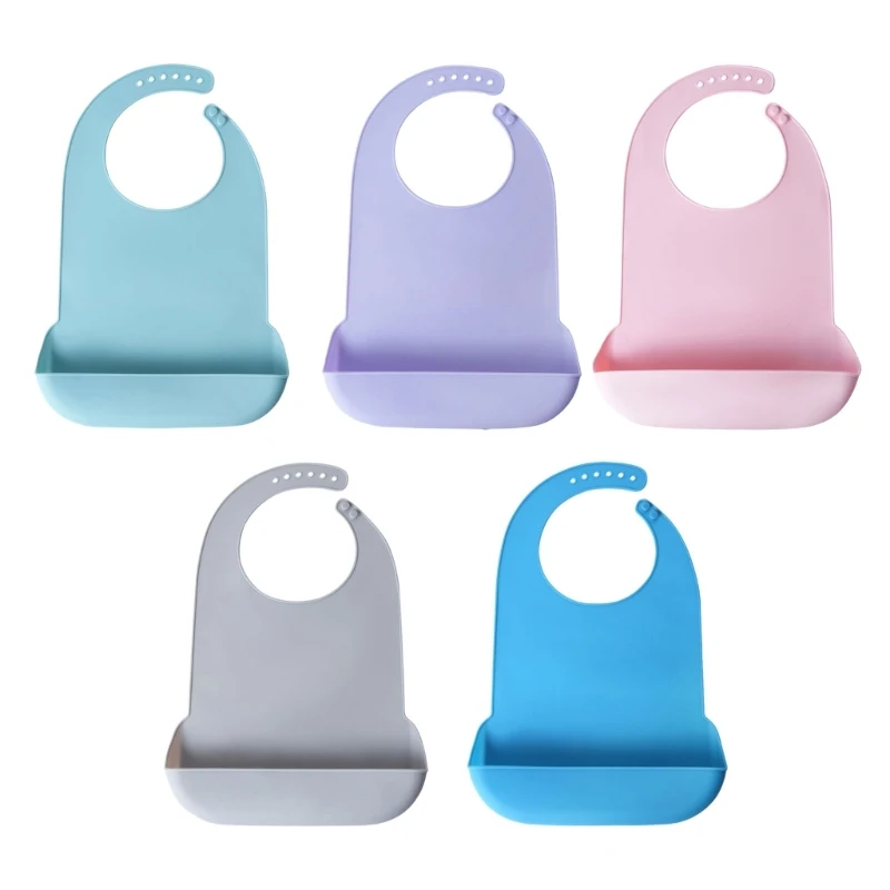 Waterproof Baby Bibs Silicone - Водонепроницаемый силиконовый нагрудник для взрослых, защищающий