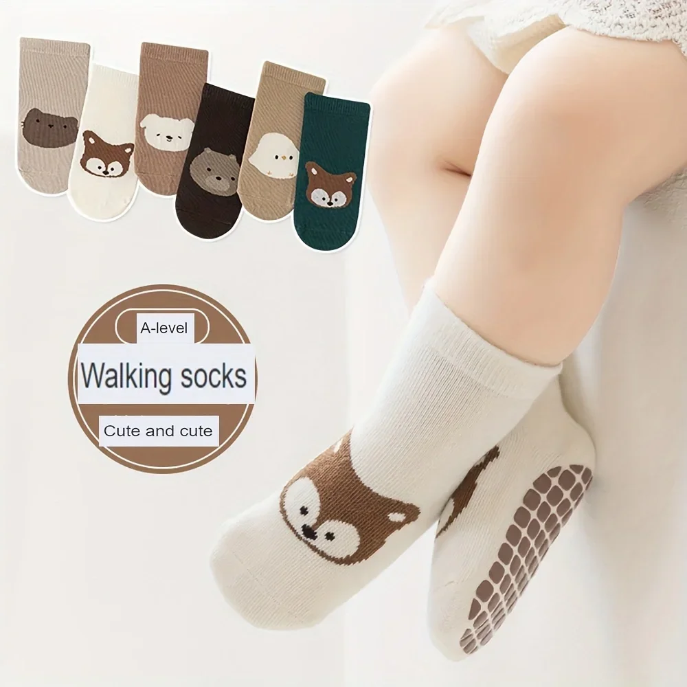 6 пар осенних и зимних носков  – обзор и цена Unisex Baby Socks Non Slip