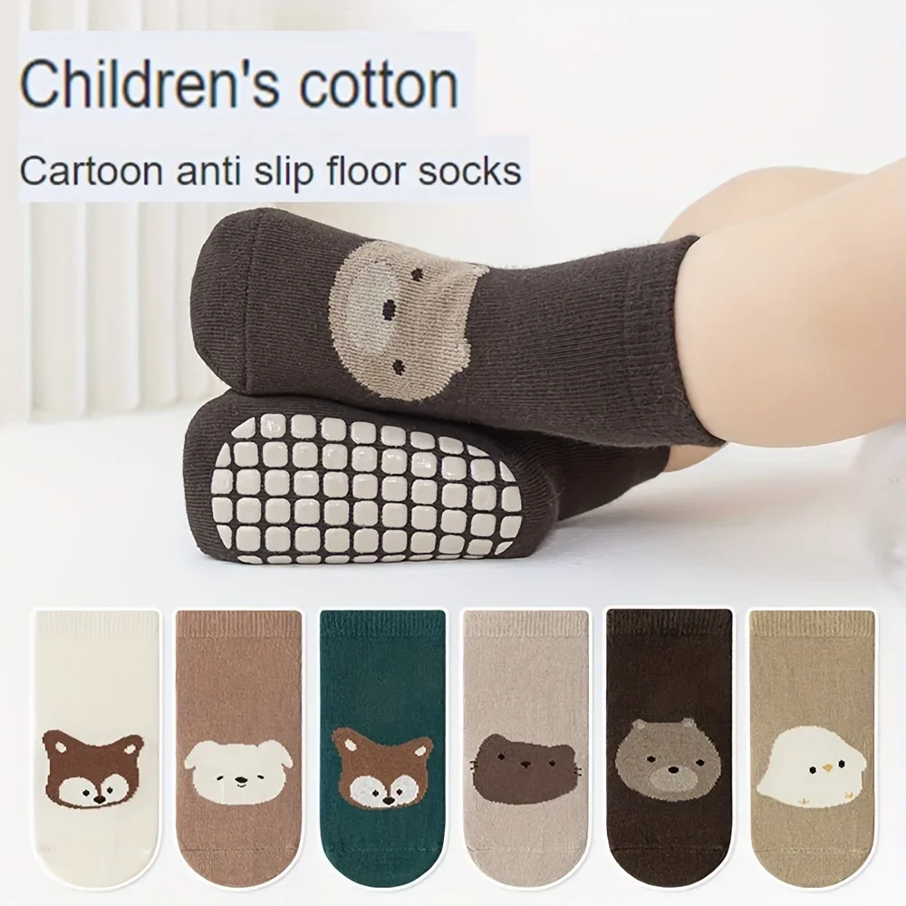 6 пар осенних и зимних носков  – обзор и цена Unisex Baby Socks Non Slip