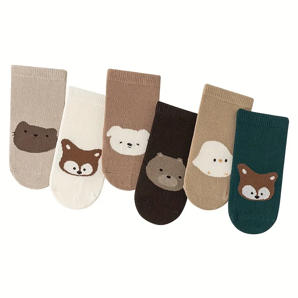 6 пар осенних и зимних носков  – обзор и цена Unisex Baby Socks Non Slip