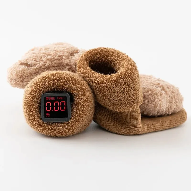 Осенне-зимняя модная простая и – обзор и цена Unisex Baby Socks Non Slip