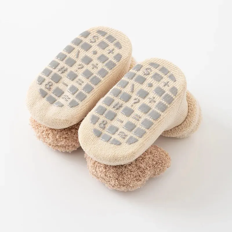 Осенне-зимняя модная простая и – обзор и цена Unisex Baby Socks Non Slip